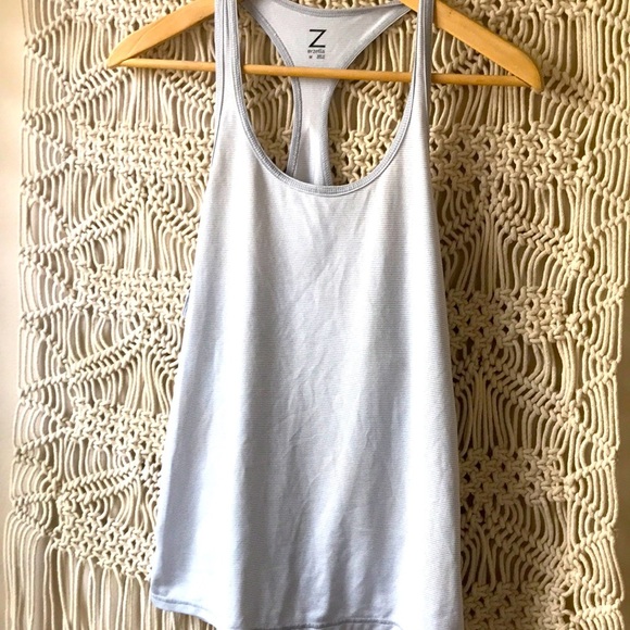 Zella racerback medium 10 pin striped tank - Picture 1 of 3
